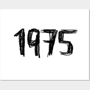 1975 Birthday, Birth Year 1975, Born in 1975 Posters and Art